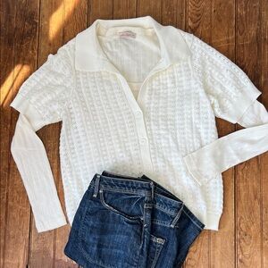 Women’s Marine Layer Tops cotton knit set size medium